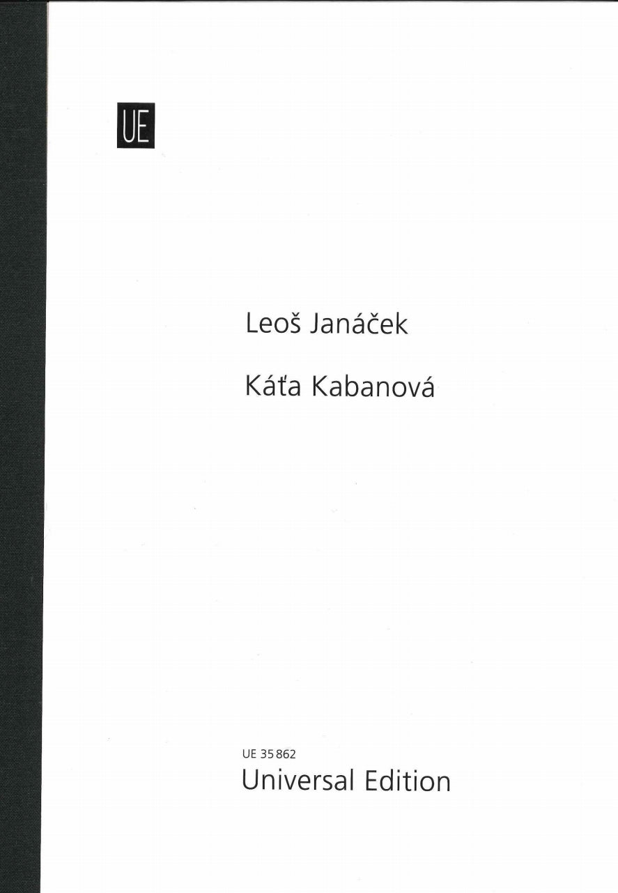 Janacek, Kat'a Kabanova: Full Score (Universal)