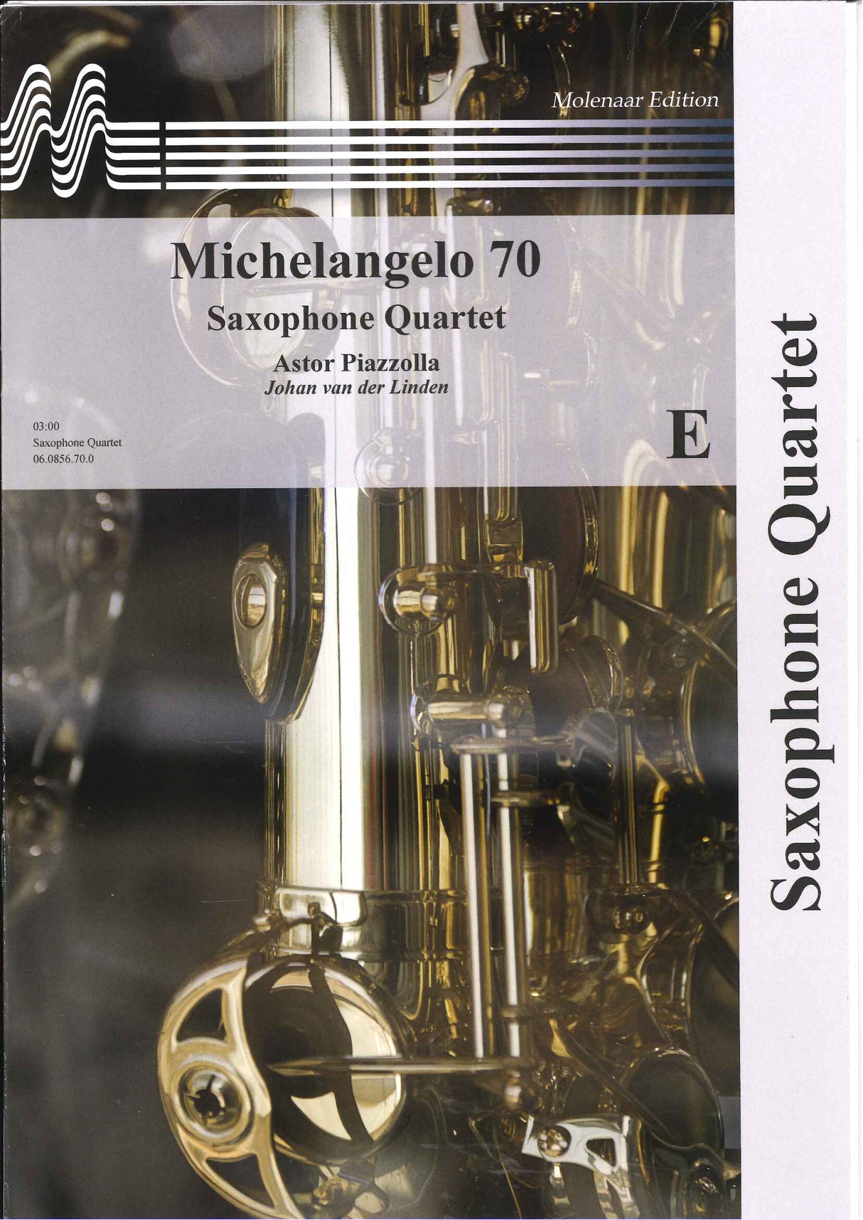 Piazzolla, Michelangelo 70 (SATBr) (Molenaar)