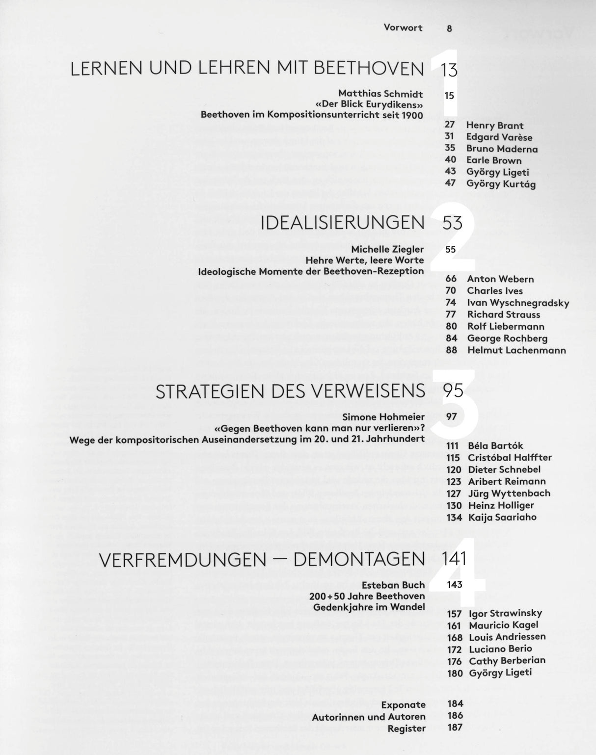 Meyer, Zundstoff Beethoven: Rezeptions (Schott)