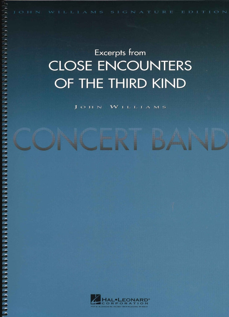 Williams, Close Encounters... Full Score (Hal Leonard)