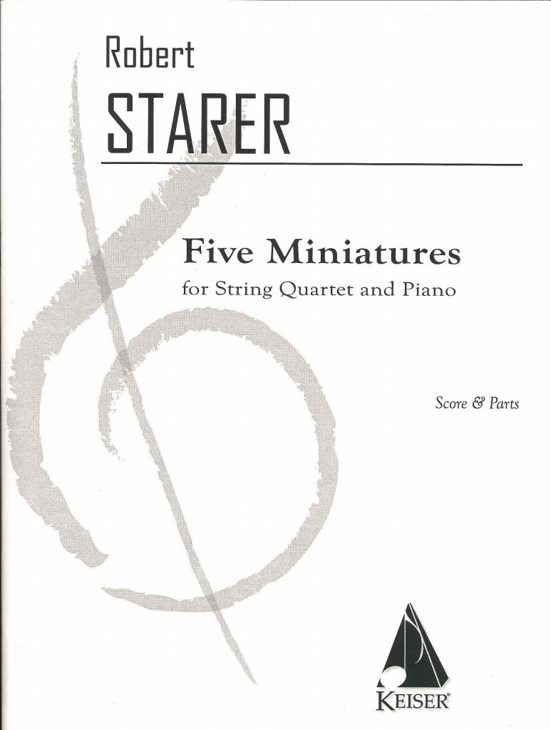 Starer, 5 Miniatures (2Vn,Va,Vc,Pf) (Lauren Keiser)