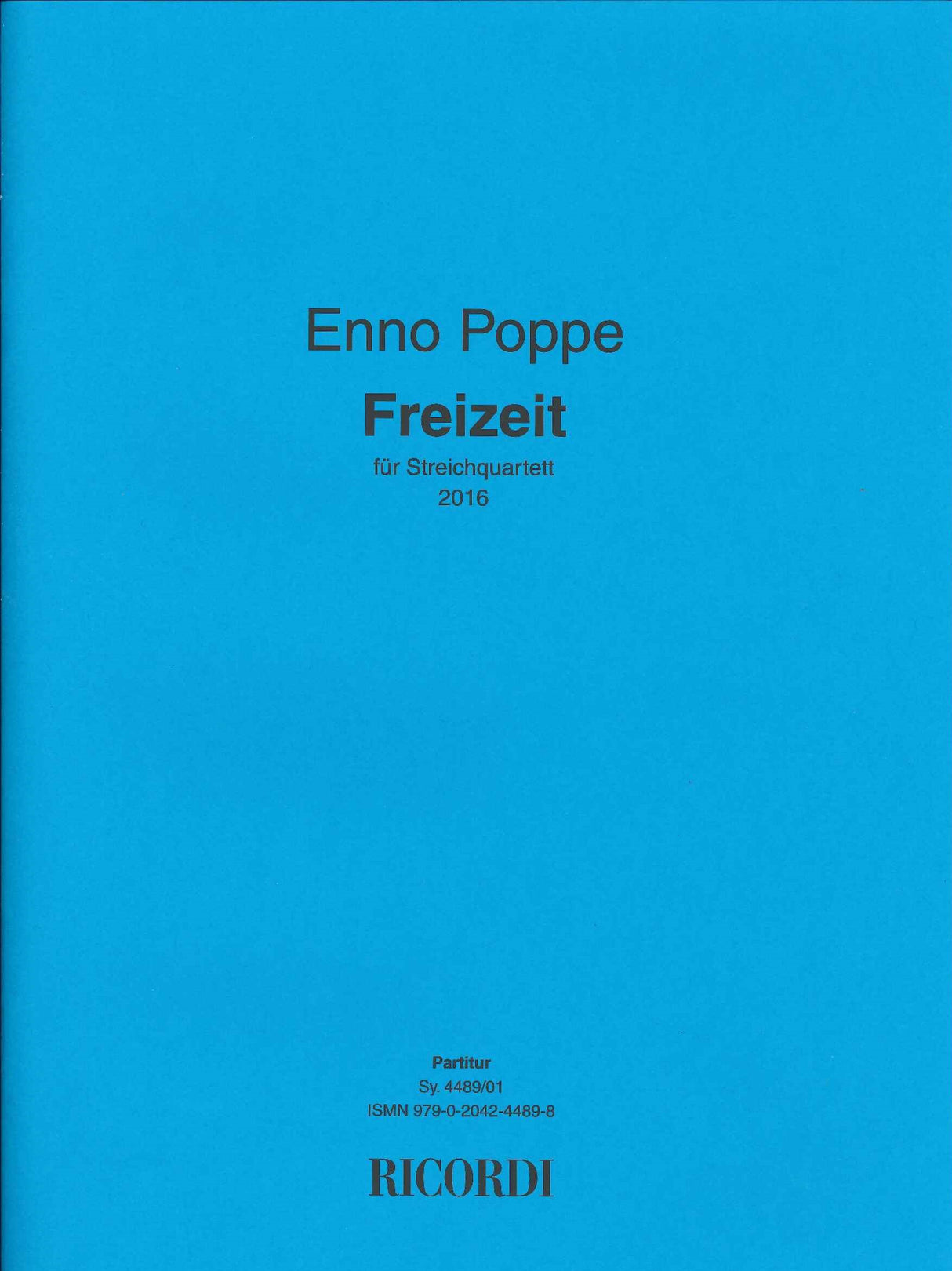 Poppe, Freizeit (Ricordi)