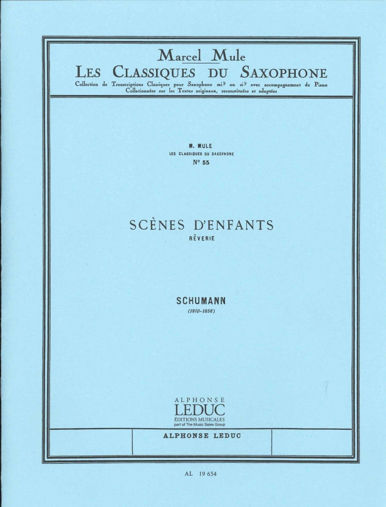 Schumann, Scenes d'enfants, Reverie (Leduc)