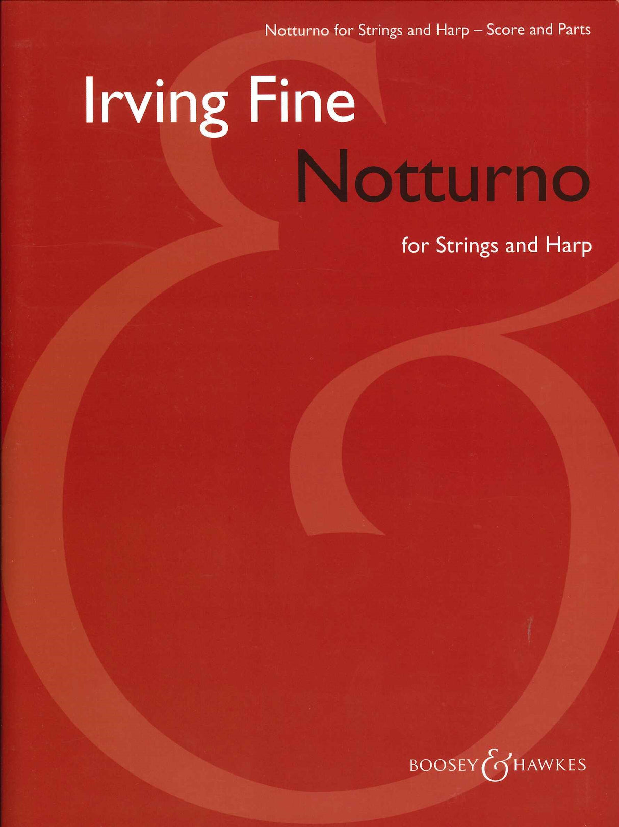 Fine, Notturno for Strings & Harp (Boosey)
