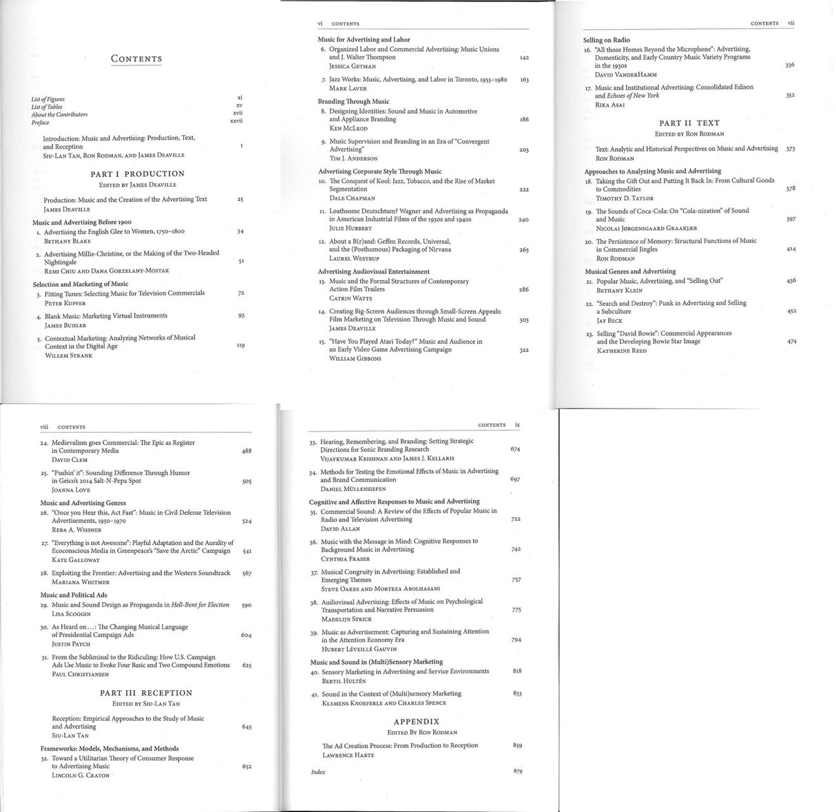 Deaville, Oxford Handbook of Music and (Oxford University Press)