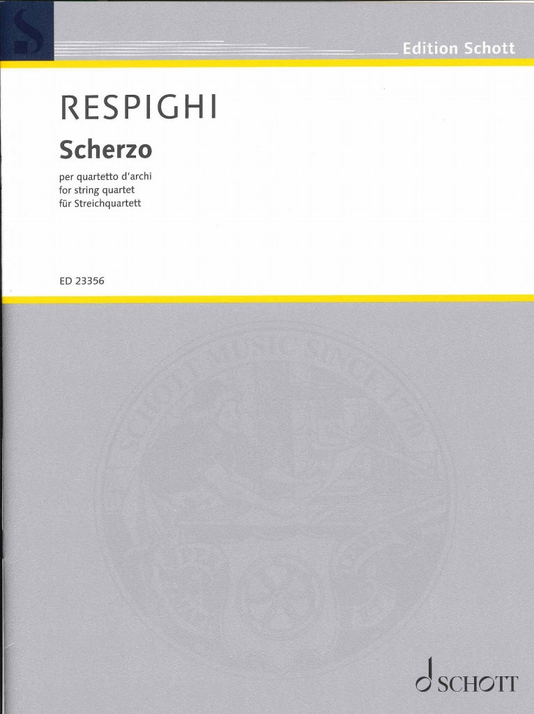 Respighi, Scherzo in mi min. P 191 (Schott)