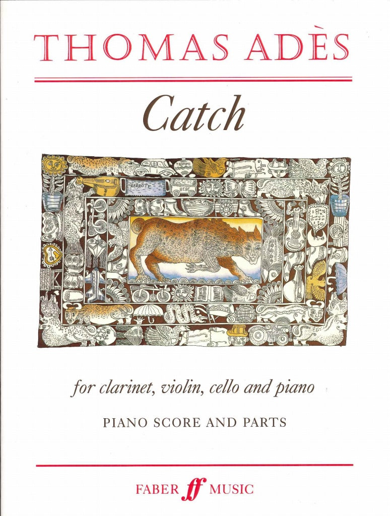 Ades, Catch op. 4 (Cl,Vn,Vc,Pf) (Faber Music)