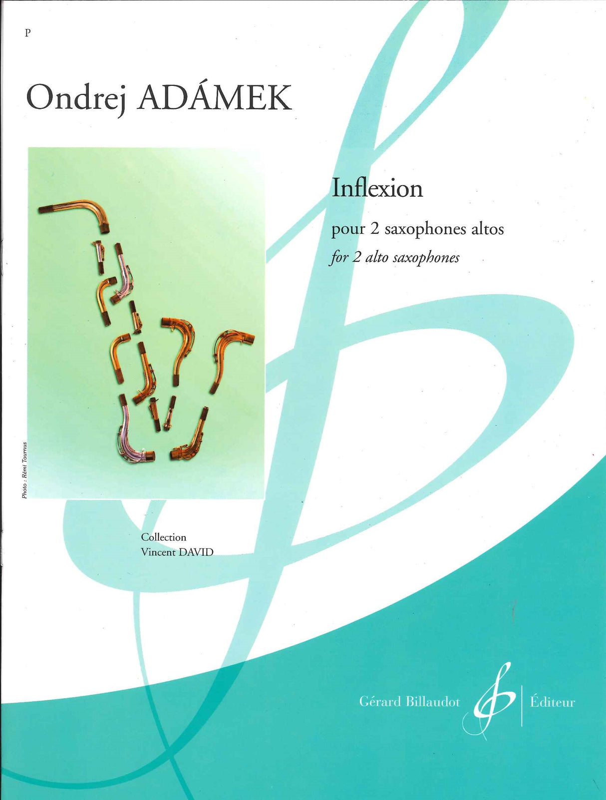 Adamek, Inflexion (AA Sax) (Billaudot)