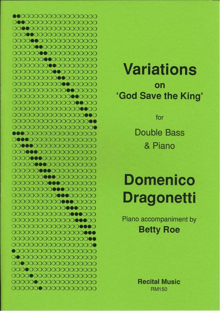 Dragonetti, Var. 'God Save the King' (Recital Music)