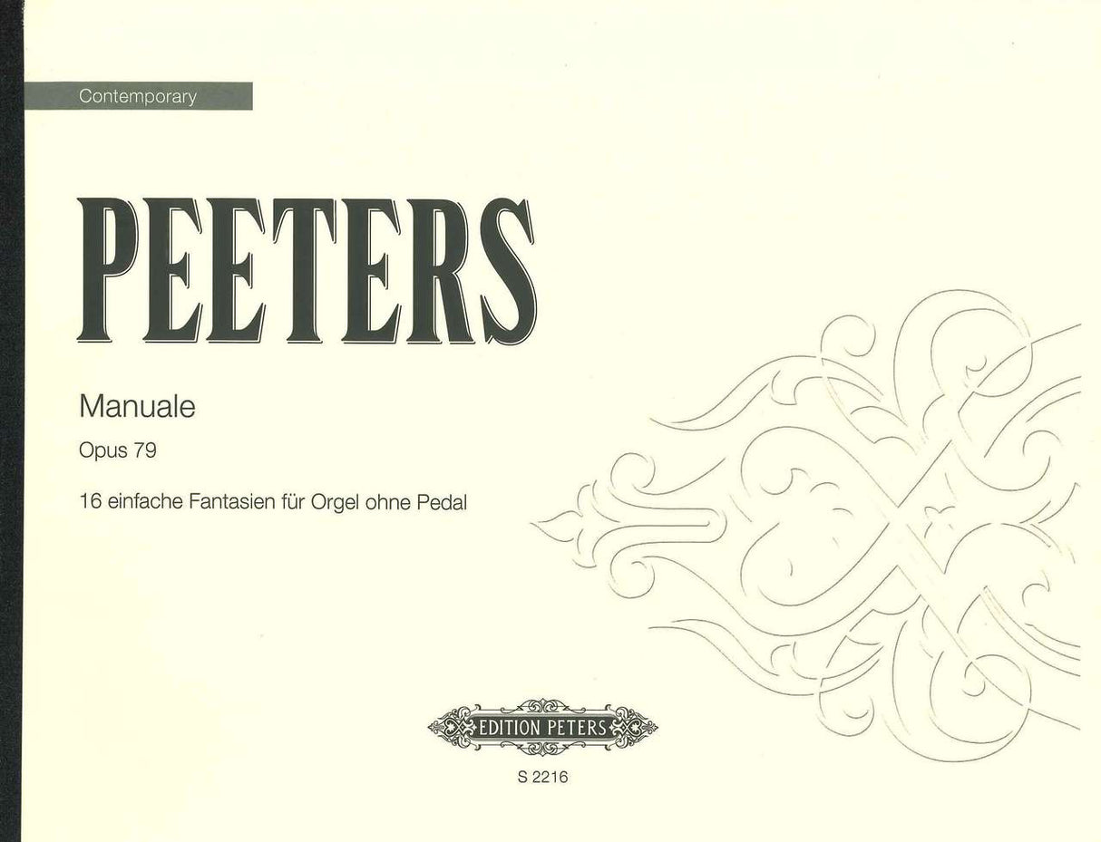 Peeters, Manuale op. 79 (Schwann)
