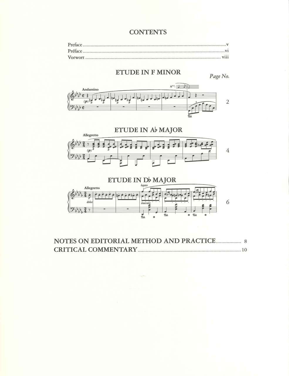 Chopin, 3 Nouvelles Etudes (Howat) (Peters)