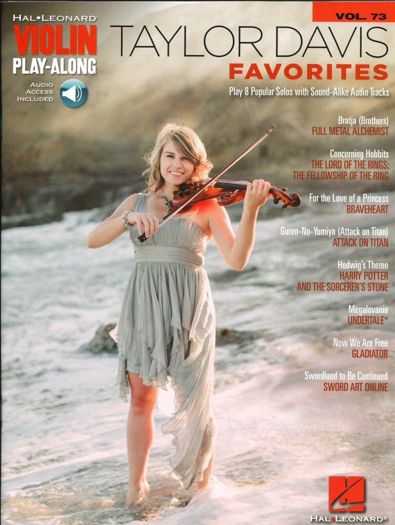 Violin Play-Along 73: Taylor Davis-Favor (Hal Leonard)