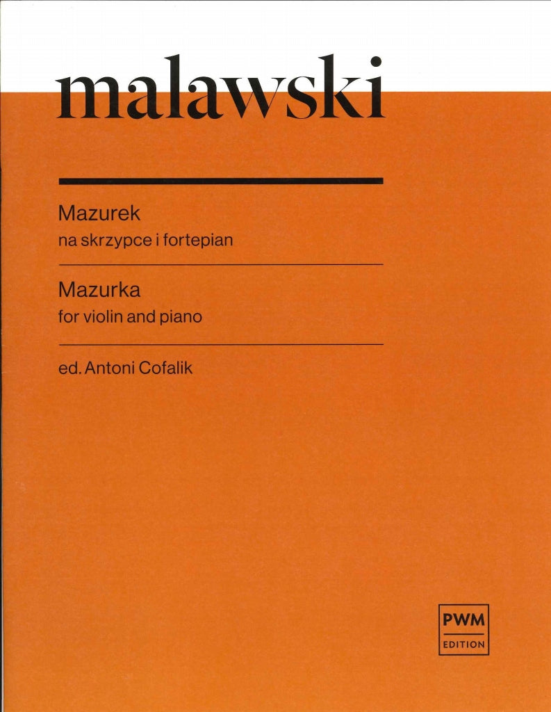 Malawski, Mazurek = Mazurka (PWM)