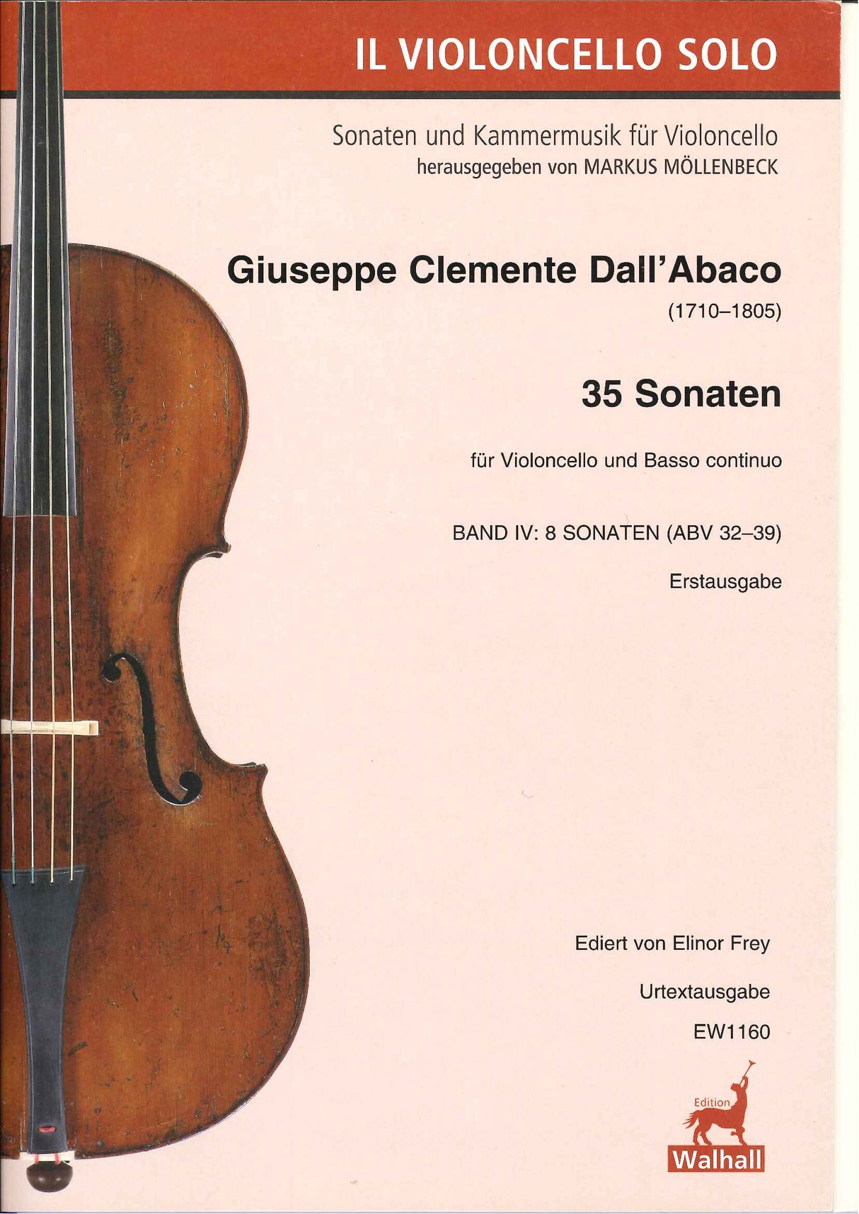 Dall'Abaco, 35 Sonaten, 4: 8 Sonaten (Walhall)