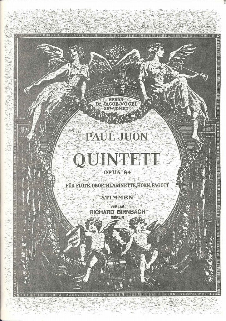 Juon, Quintett op. 84 (Birnbach)