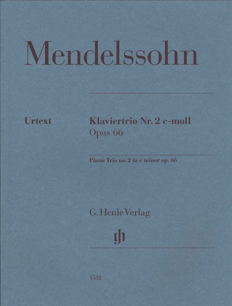 Mendelssohn, Piano Trio No. 2 op. 66 (Henle)