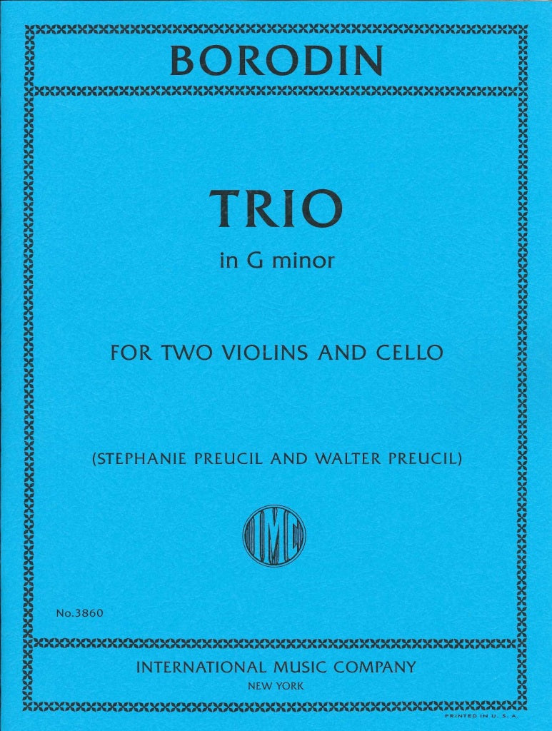 Borodin, Trio in g min. (2Vn,Vc) (IMC)