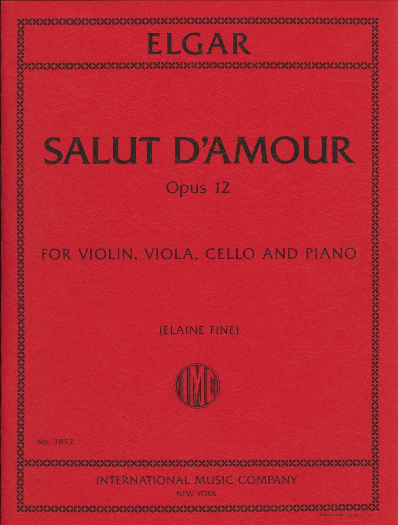 Elgar, Salut d'amour (Vn,Va,Vc,Pf) (IMC)