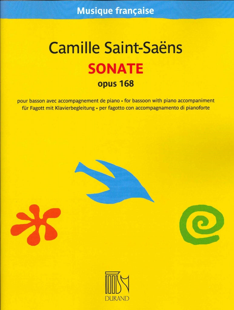 Saint-Saens, Sonata op. 168 in G (Durand)