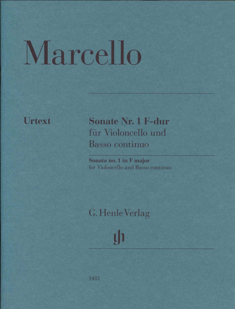 Marcello, Sonata No. 1 in F (Henle)