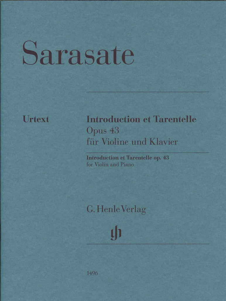 Sarasate, Intro. & Tarantelle op. 43 (Henle)