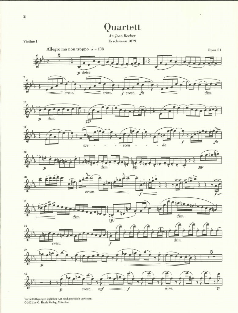 Dvorak, String Quartet No.10 op. 51 B 92 (Henle)