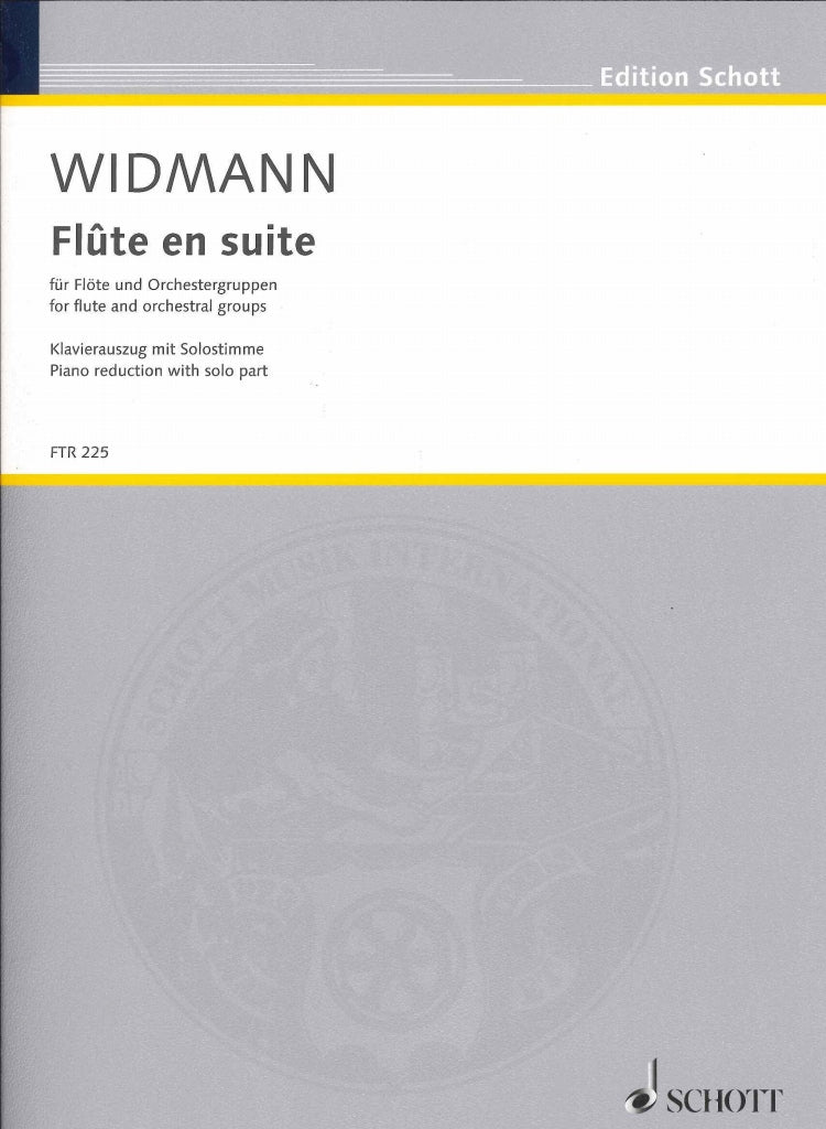 Widmann, Flute en suite (Schott)