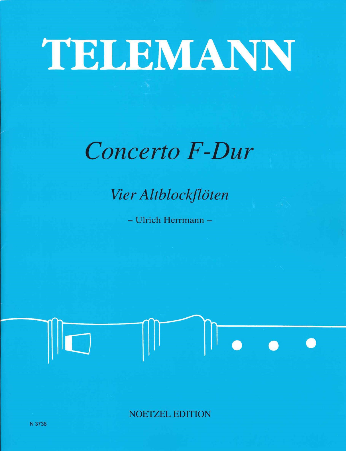 Telemann, Concerto in F (AAAA Rec) (Heinrichshofen)