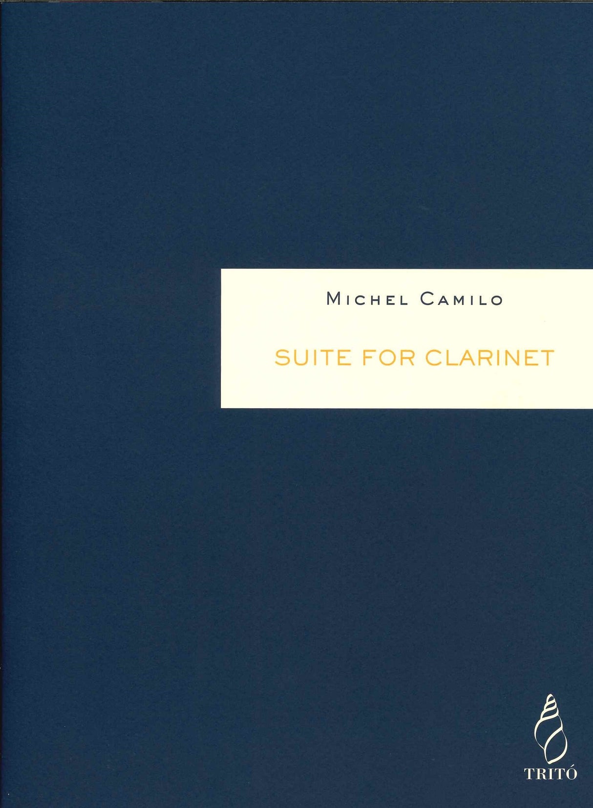 Camilo, Suite for Clarinet in Bb (Trito)