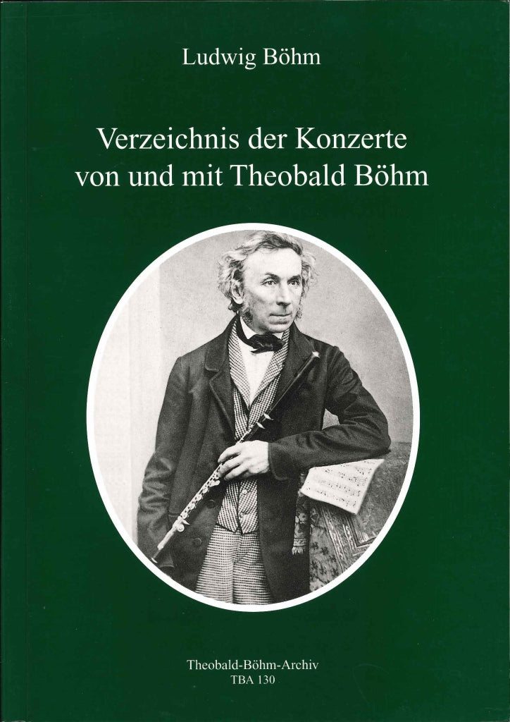 Bohm, Verzeichnis der Konzerte (Theobald-Bohm-Archiv)