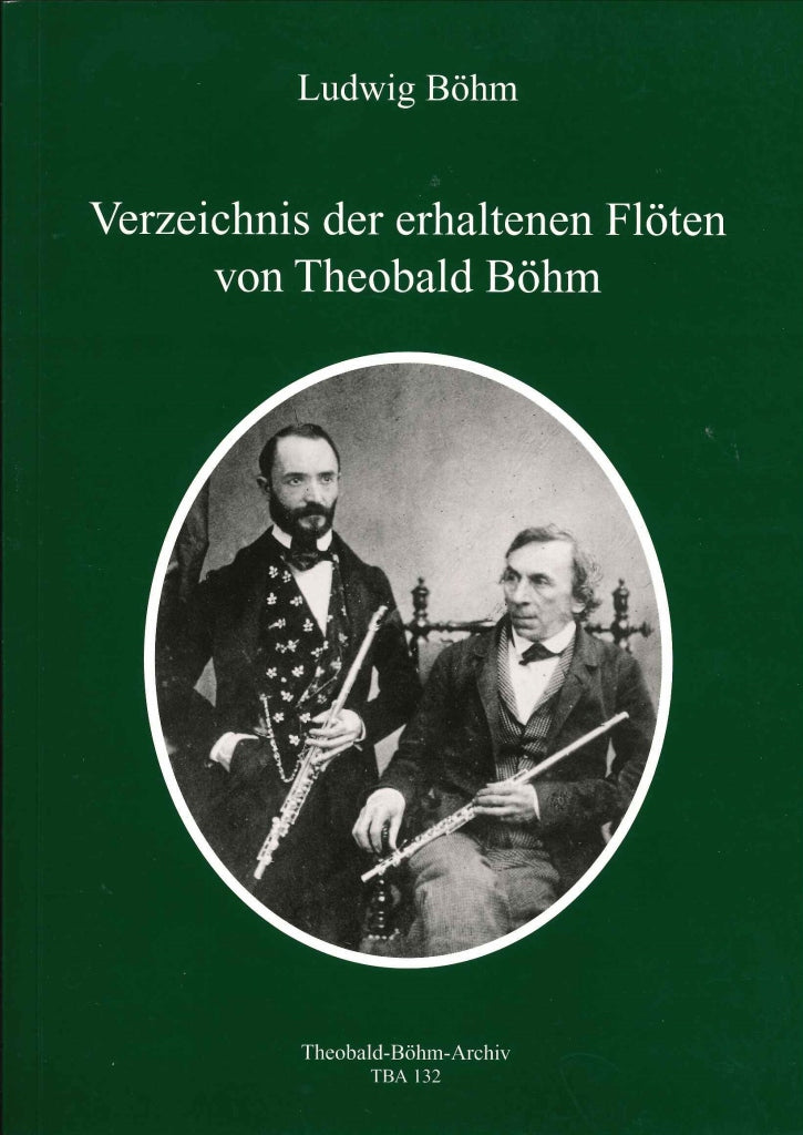 Bohm, Verzeichnis der erhaltenen Floten (Theobald-Bohm-Archiv)
