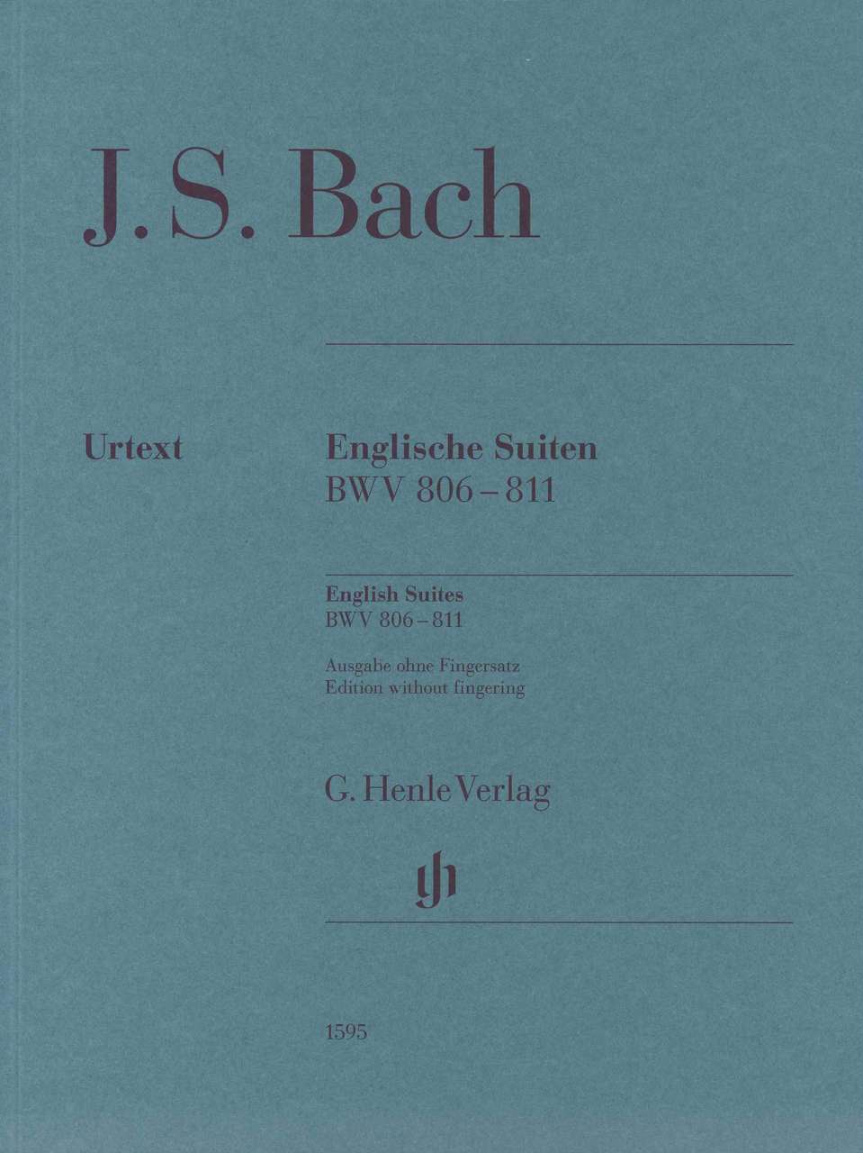 Bach, English Suites BWV 806-811 no fing (Henle)