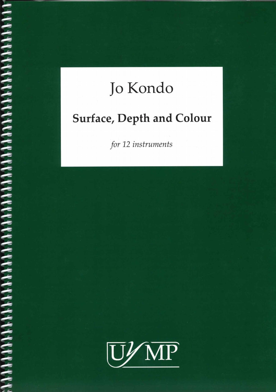 Kondo, Surface, Depth and Colour (York Music Press, University of)
