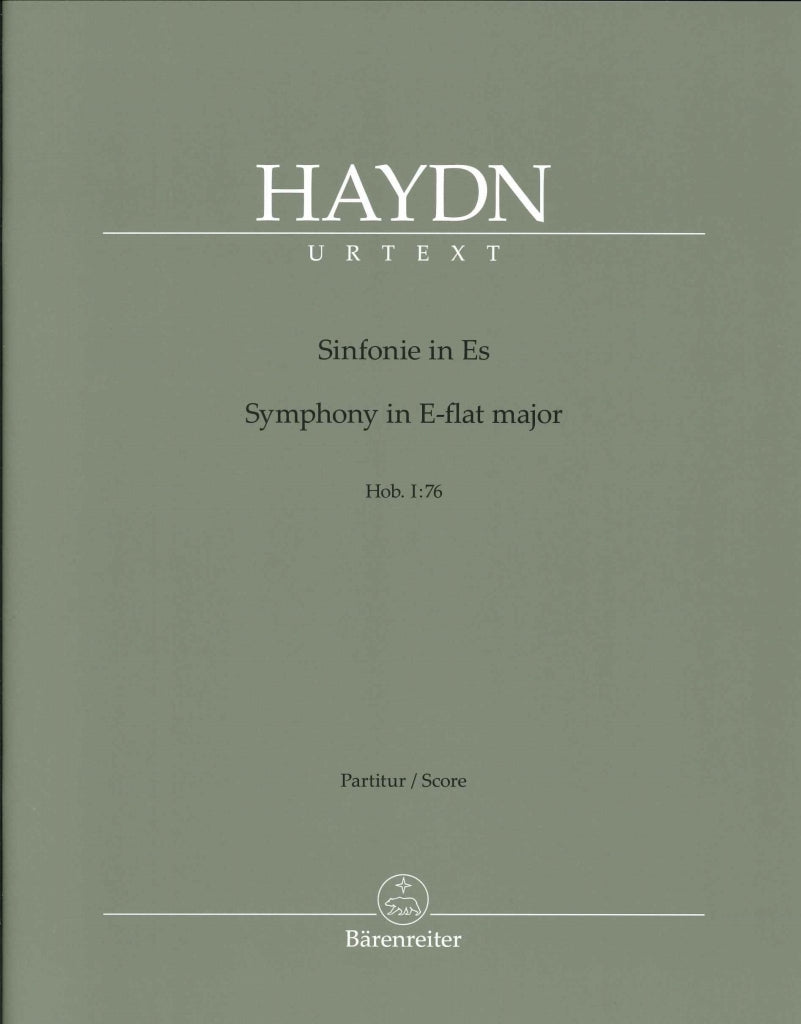 Haydn, Symphony No. 76 in Eb Full Score (Barenreiter)