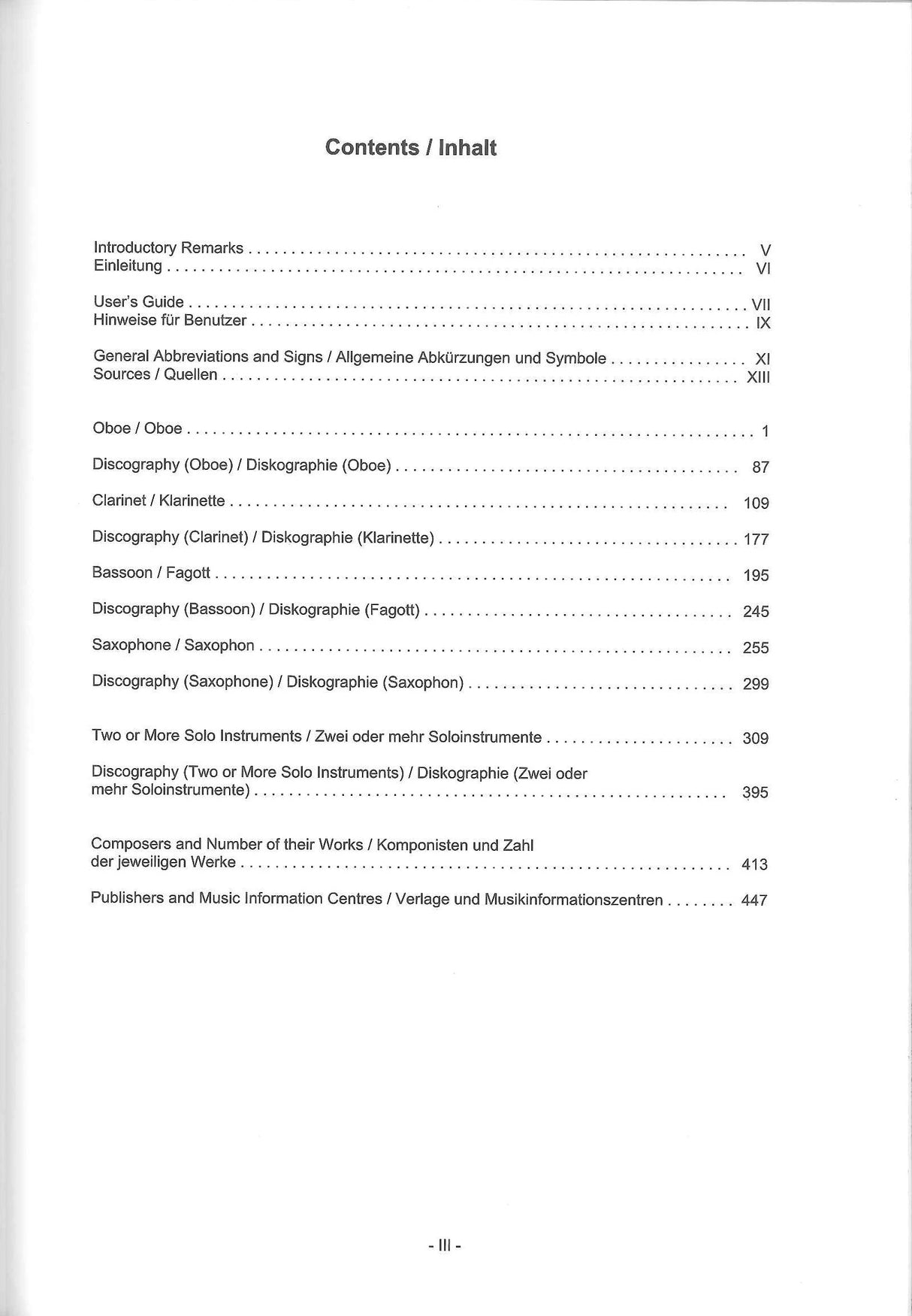 Biblio & Discography Wind,Orch. Vol. 2 (Musica Rara)