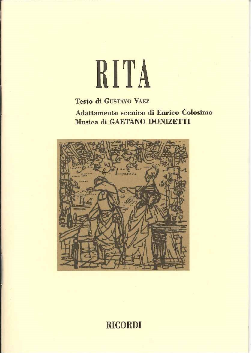 Donizetti, Rita: Libretto (Ricordi)