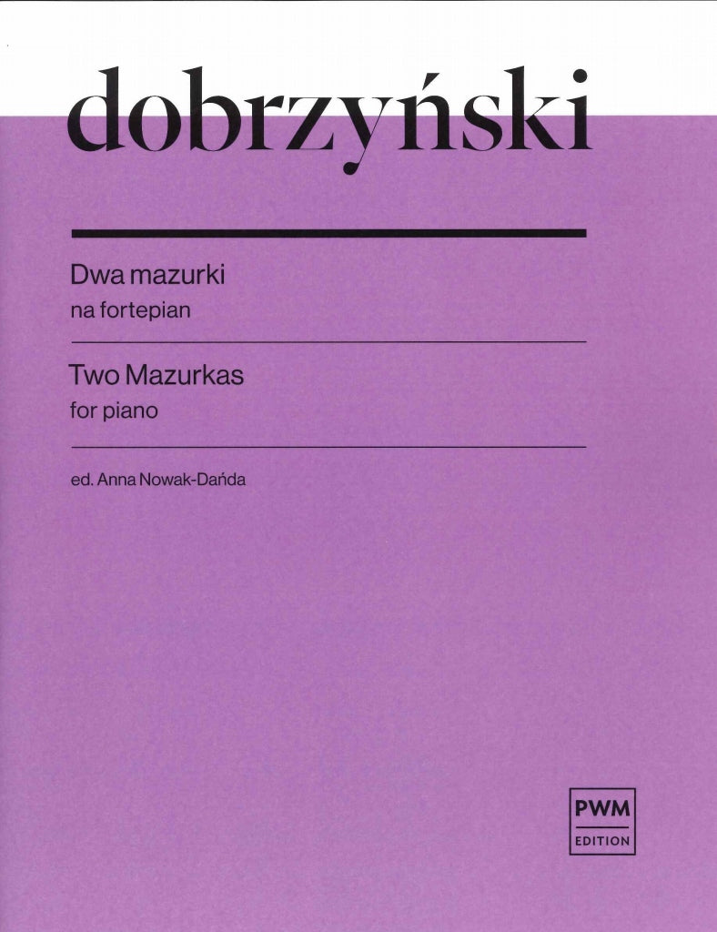 Dobrzynski, 2 Mazurkas (PWM)