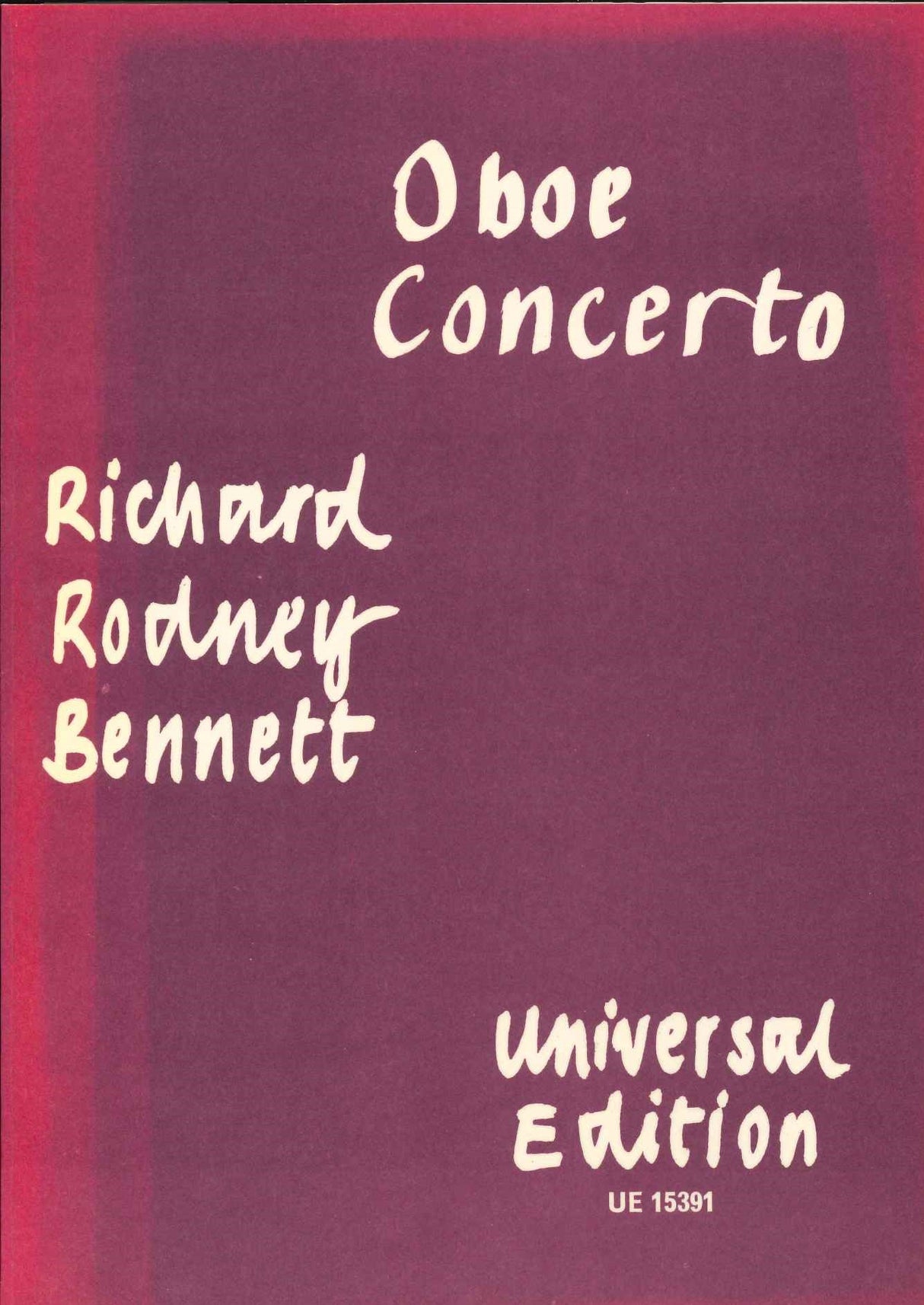 Bennett, Concerto for Oboe (Universal)