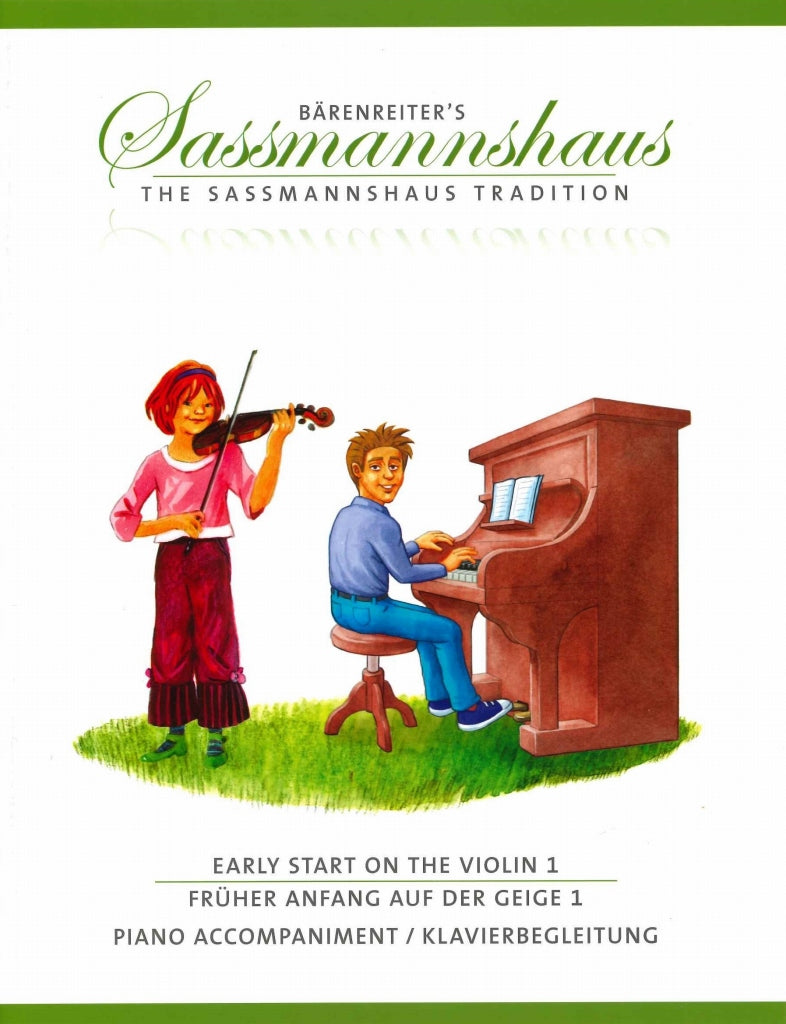 Sassmannshaus, Early Start 1 Piano Acc. (Barenreiter)