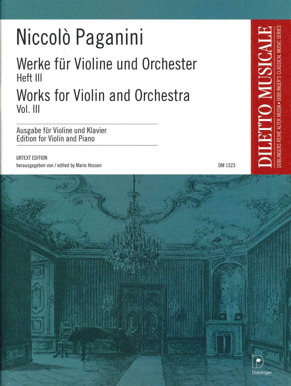 Paganini, Werke Vn,Orch 3 (Vn,Pf) (Doblinger)