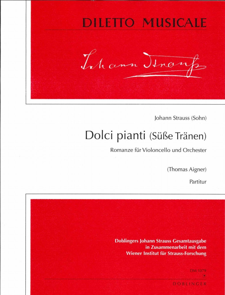 Strauss,J., Dolci pianti: Full Score (Doblinger)