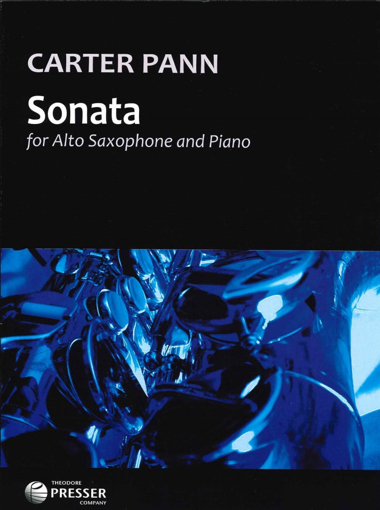 Pann, Sonata for Alto Saxophone & Piano (Presser)