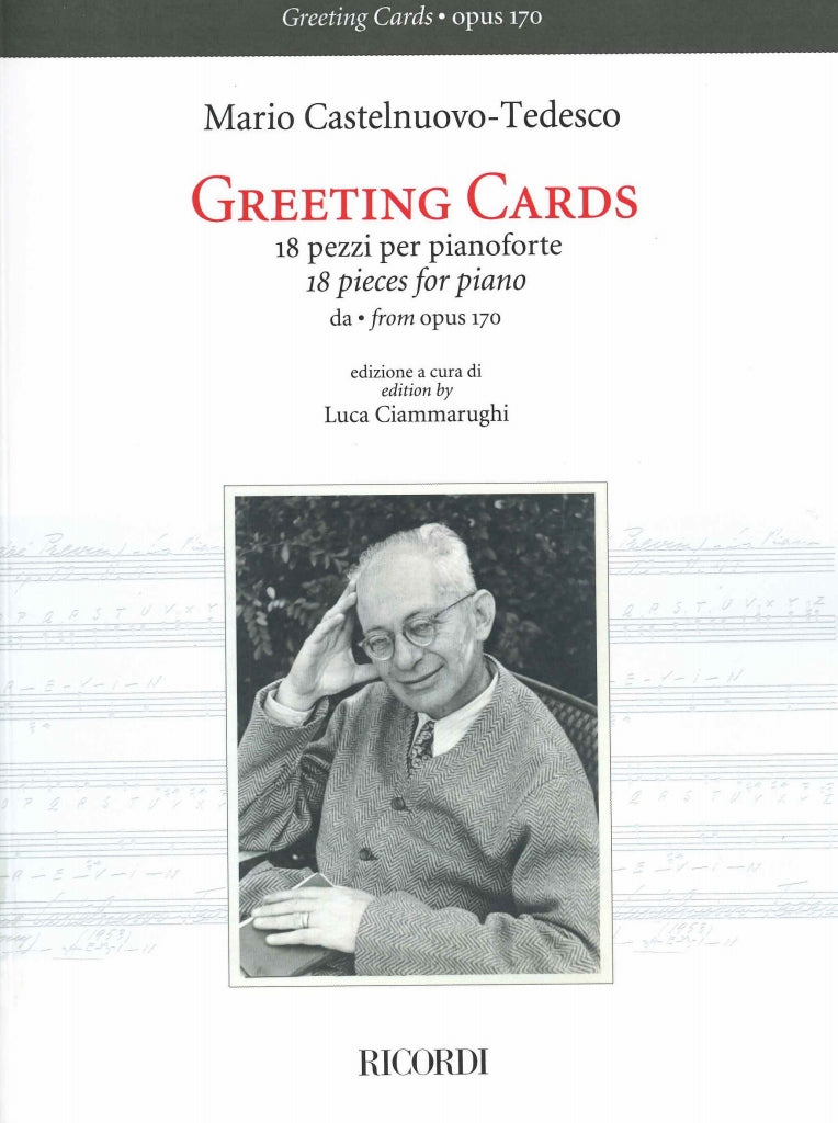 Castelnuovo-Tedesco, Greeting Cards (Ricordi)