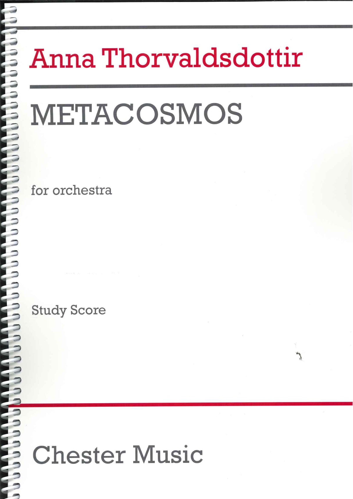 Thorvaldsdottir, Metacosmos (2017) (Chester)