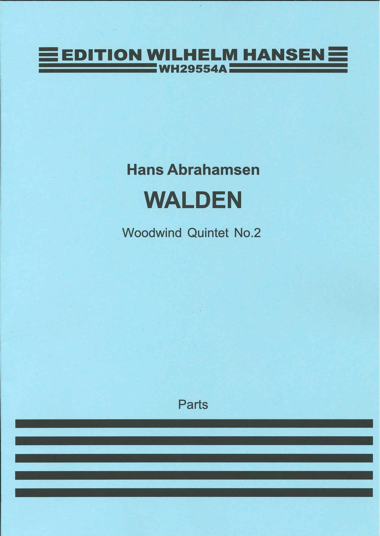 Abrahamsen, Walden (Parts) (W.Hansen)