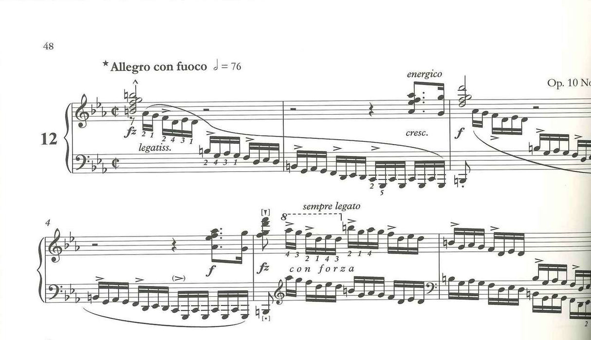Chopin, Etudes op. 10 (Howat) (Peters)