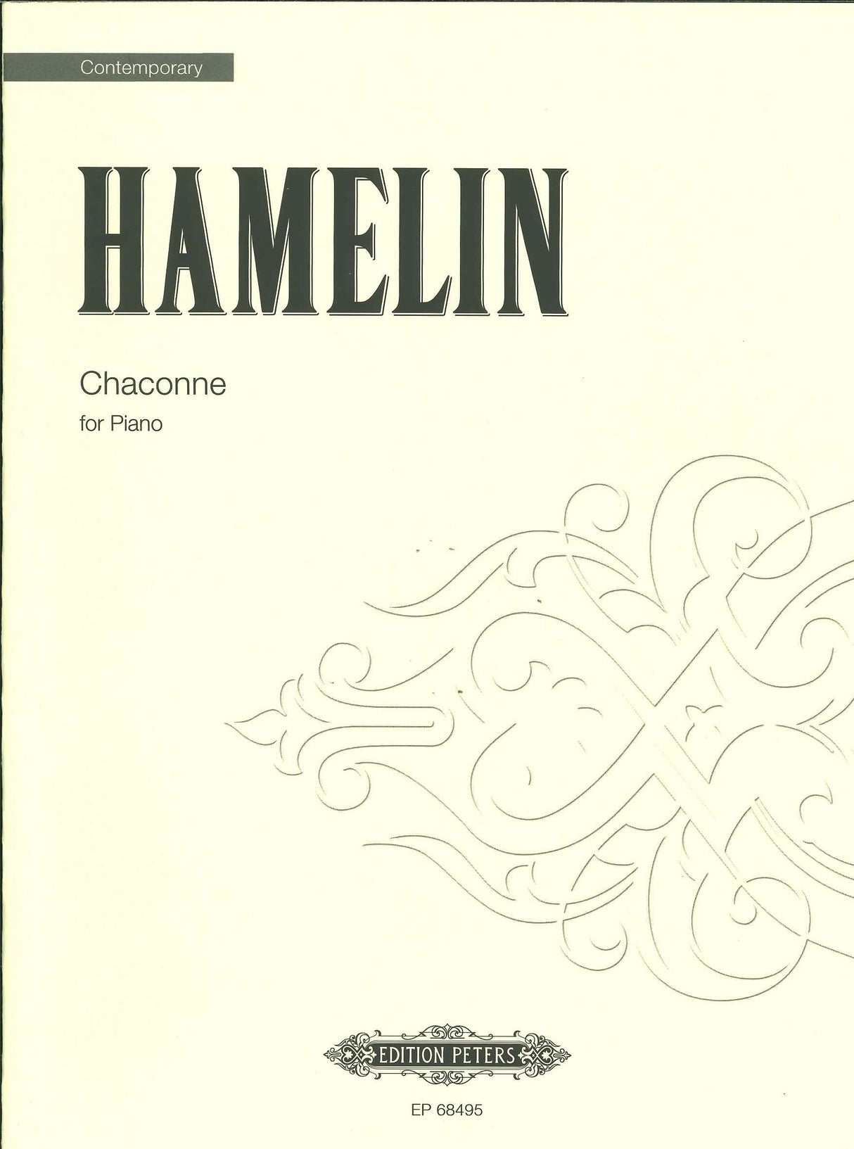 Hamelin, Chaconne (2013) (Peters)