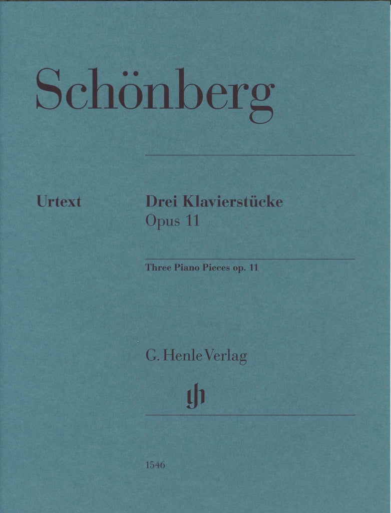 Schonberg, 3 Klavierstucke op. 11 (Henle)
