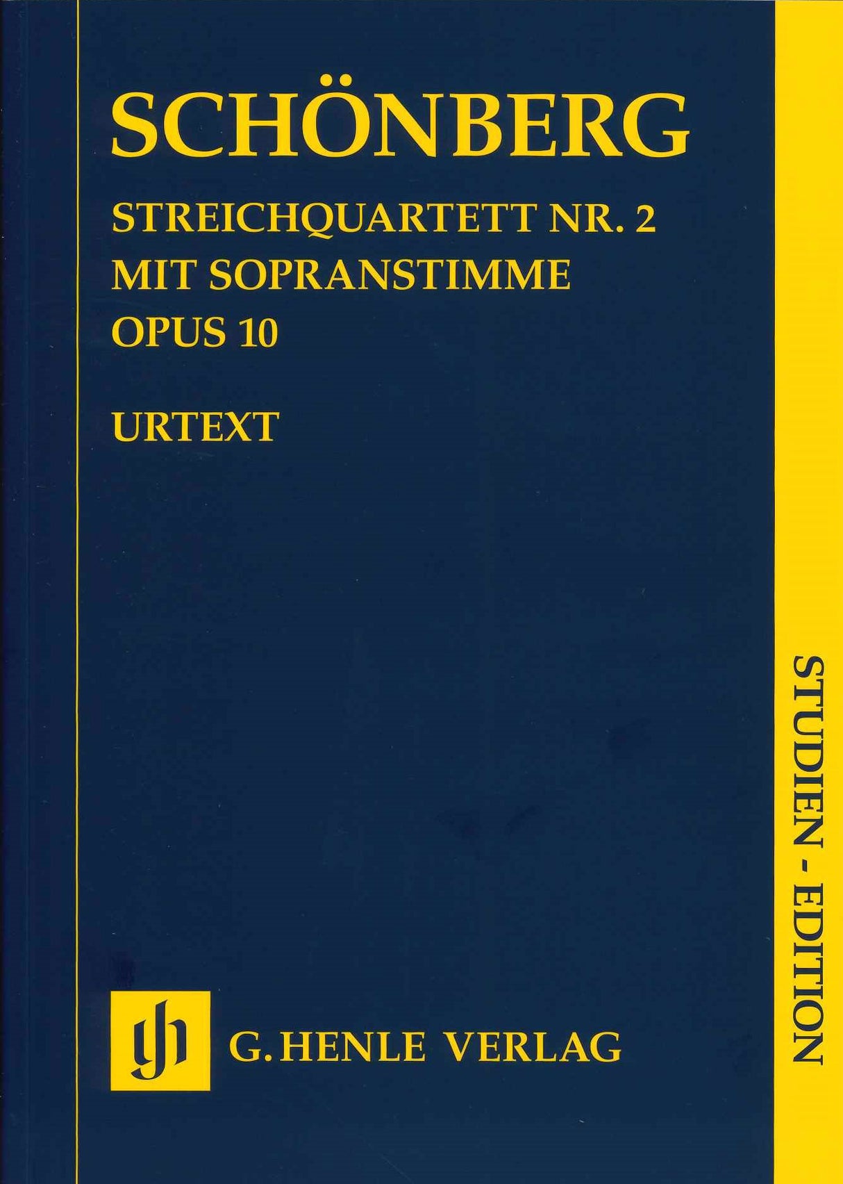 Schonberg, String Quartet No. 2 in f# (Henle)