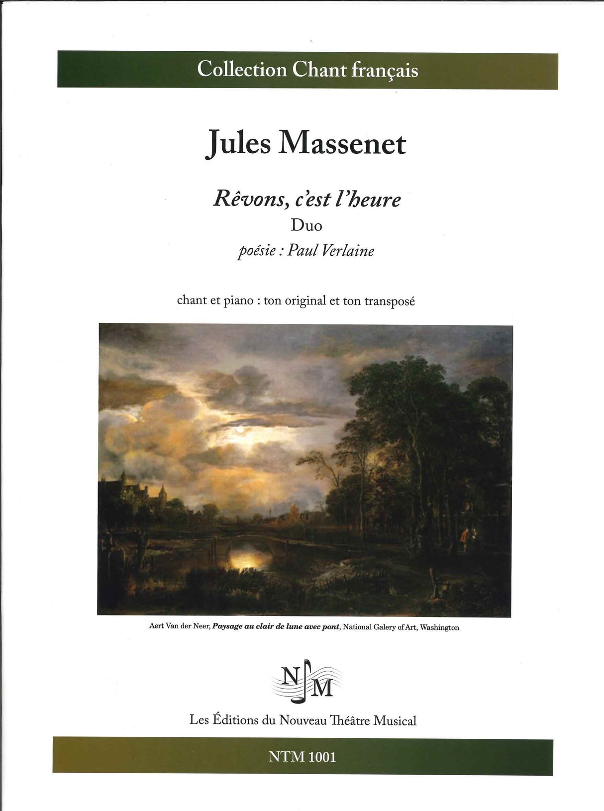 Massenet, Revons, c'est l'heure. Duo (Nouveau Theatre Musical)